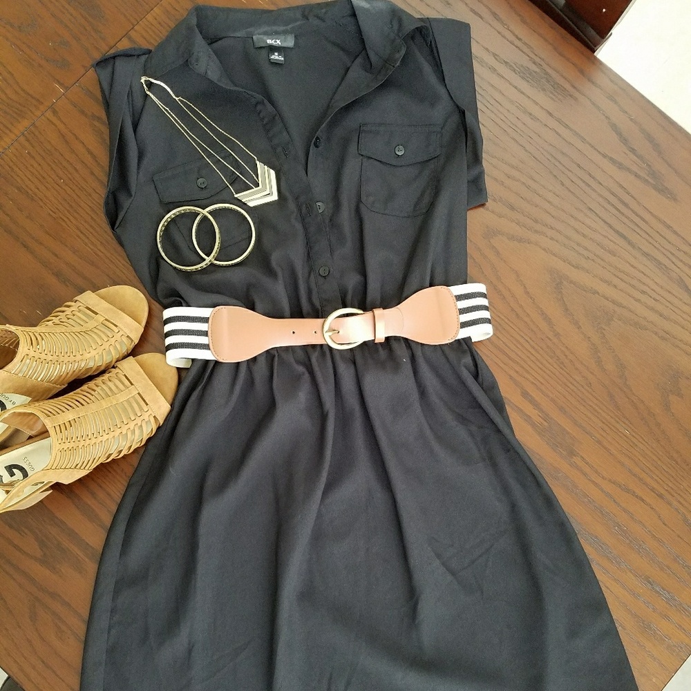 Button down dress